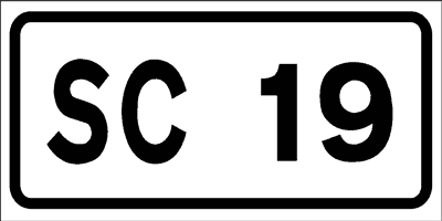 Segnale Numero della strada comunale