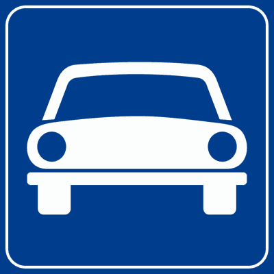 Segnale Strada riservata ai veicoli a motore